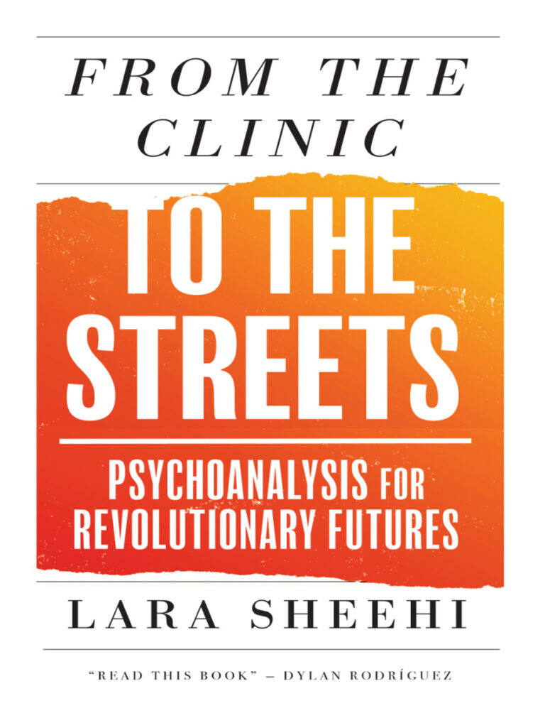 From the Clinic to the Streets Lara Sheehi Kitap Kapağı