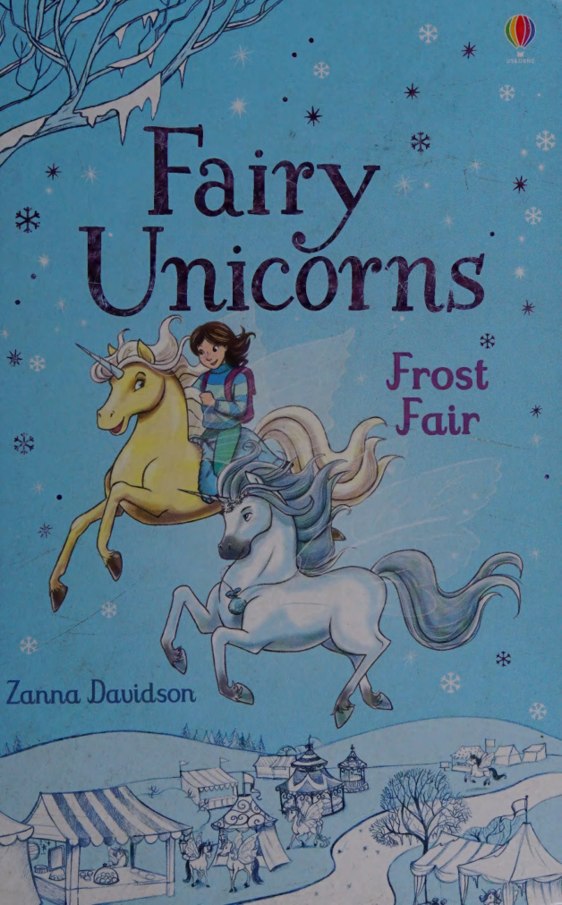 Frost Fair Fairy Unicorns 5 Zanna Davidson Kitap Kapağı