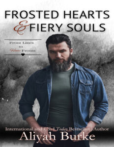 Frosted Hearts and Fiery Souls Aliyah Burke Kitap Kapağı