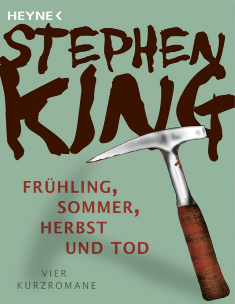 Fruhling Sommer Herbst und Tod Stephen King Kitap Kapağı