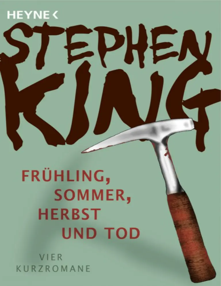 Fruhling Sommer Herbst und Tod Stephen King Kitap Kapağı