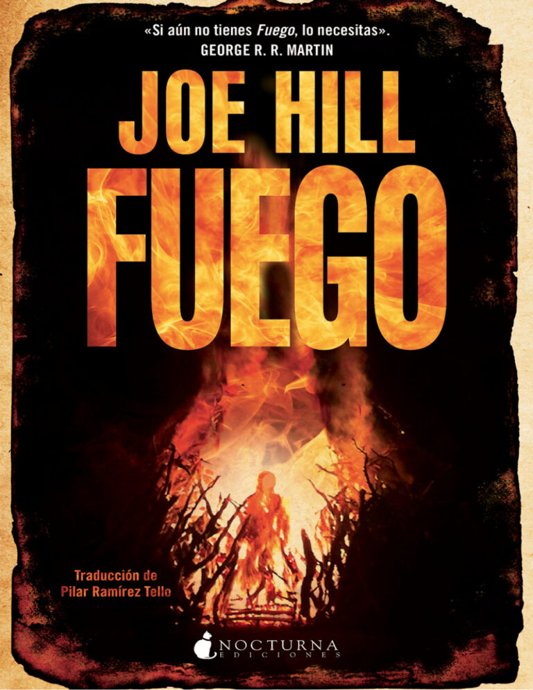 Fuego The Fireman Spanish Edition Joe Hill Kitap Kapağı