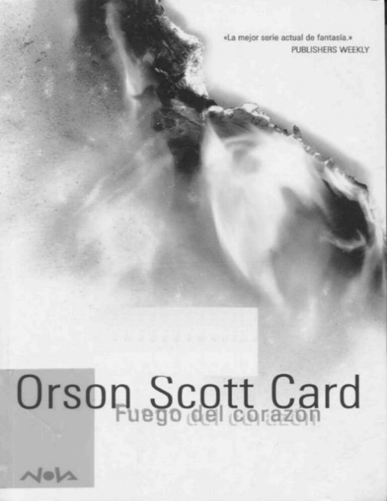 Fuego del Corazon Card Orson Scott Kitap Kapağı