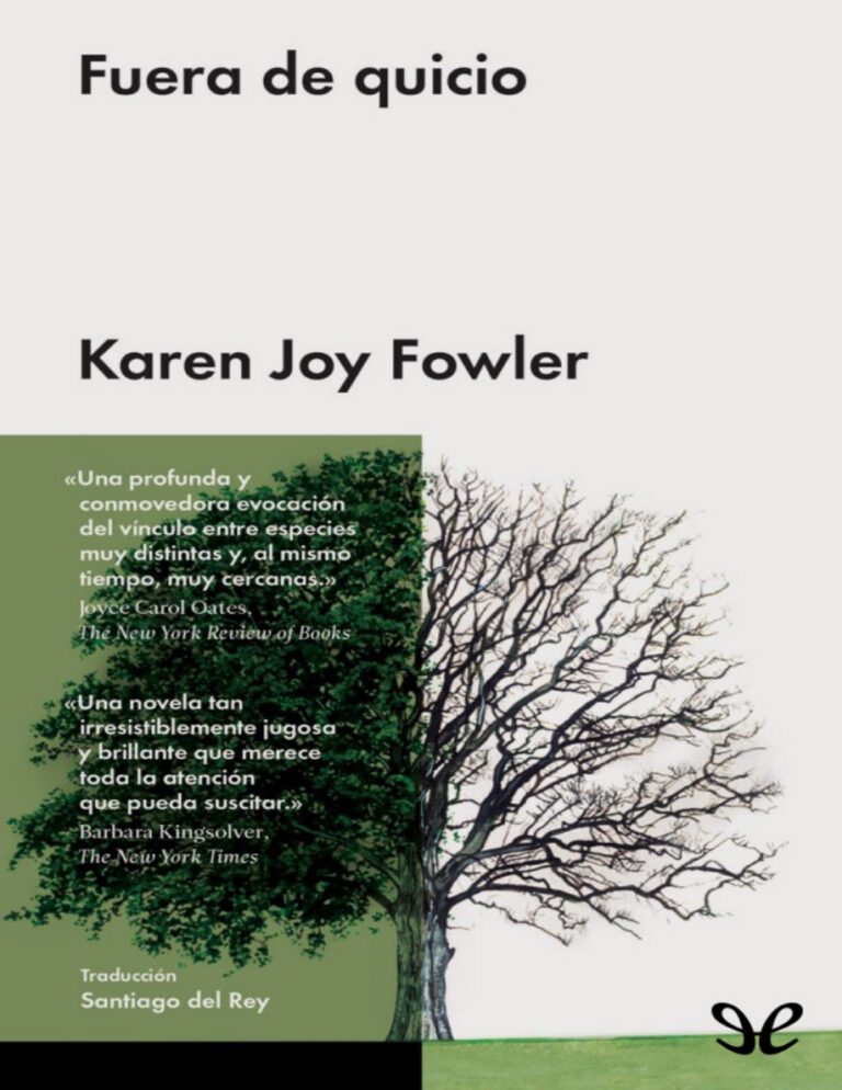 Fuera de quicio Karen Joy Fowler Kitap Kapağı