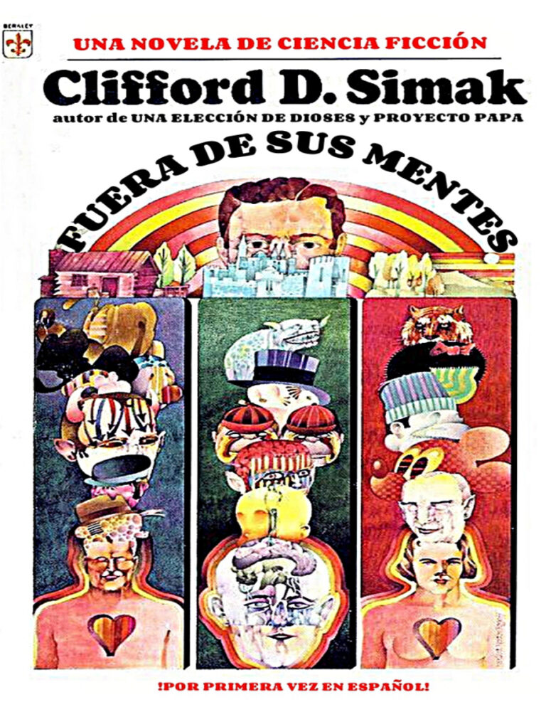 Fuera de sus Mentes Out Of Their Minds Spanish Edition Clifford D Simak Kitap Kapağı
