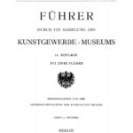 Fuhrer durch die Sammlung des Kunstgewerbe Museums German Edition Generalverwaltung der Koniglichen Museen Kitap Kapağı