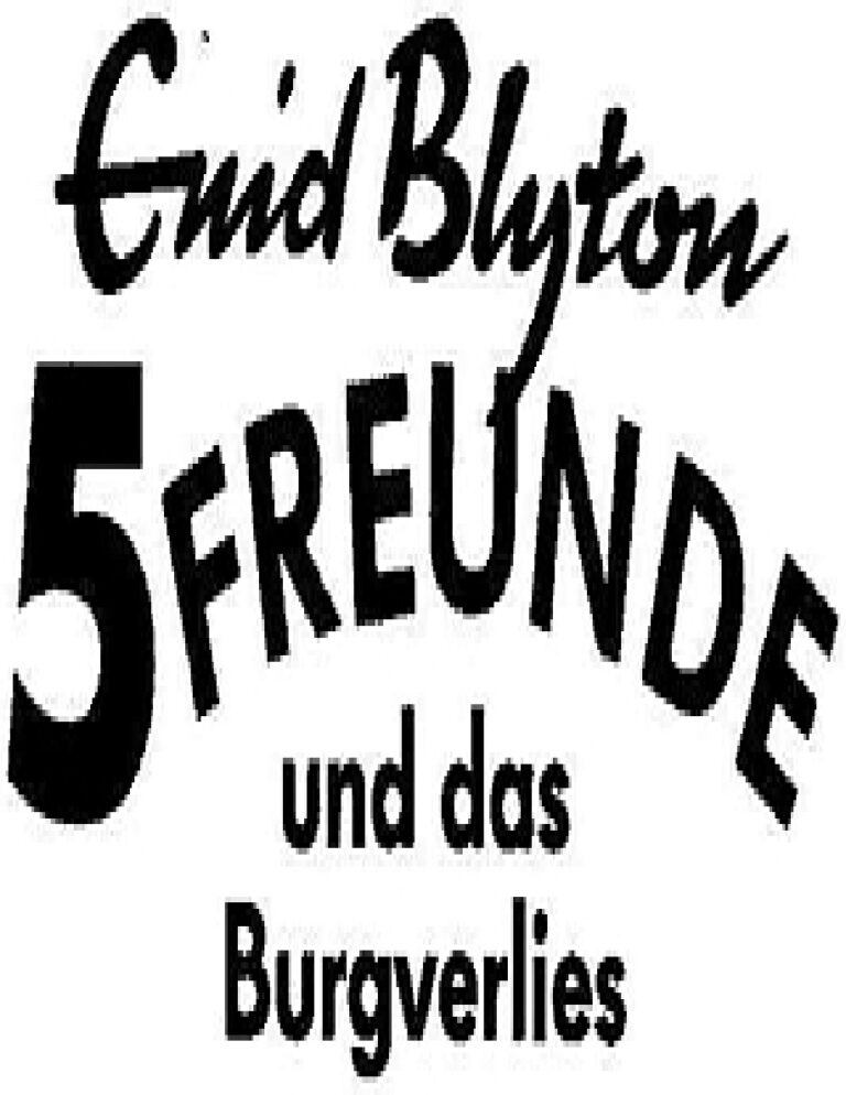 Funf Freunde und das Burgverlies German Edition Blyton Enid Kitap Kapağı