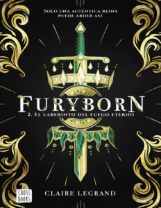 Furyborn 2 El laberinto del fuego eterno Spanish Edition Claire Legrand Kitap Kapağı