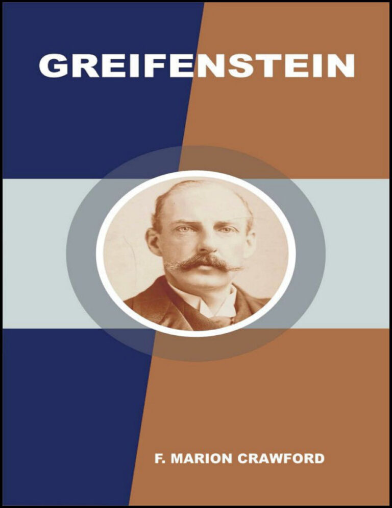 GREIFENSTEIN Francis Marion Crawford Kitap Kapağı