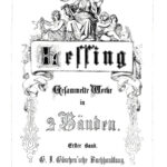 G E Lessings gesammelte Werke German Edition Gotthold Ephraim Lessing Kitap Kapağı