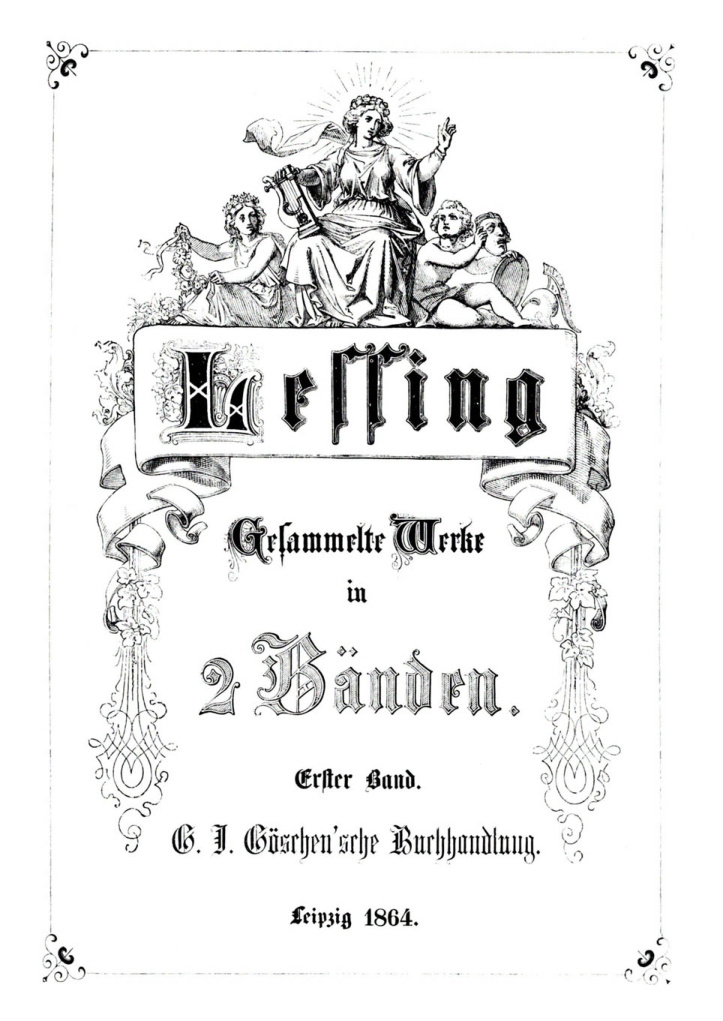 G E Lessings gesammelte Werke German Edition Gotthold Ephraim Lessing Kitap Kapağı