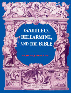 Galileo Bellarmine and the Bible Richard J Blackwell Kitap Kapağı