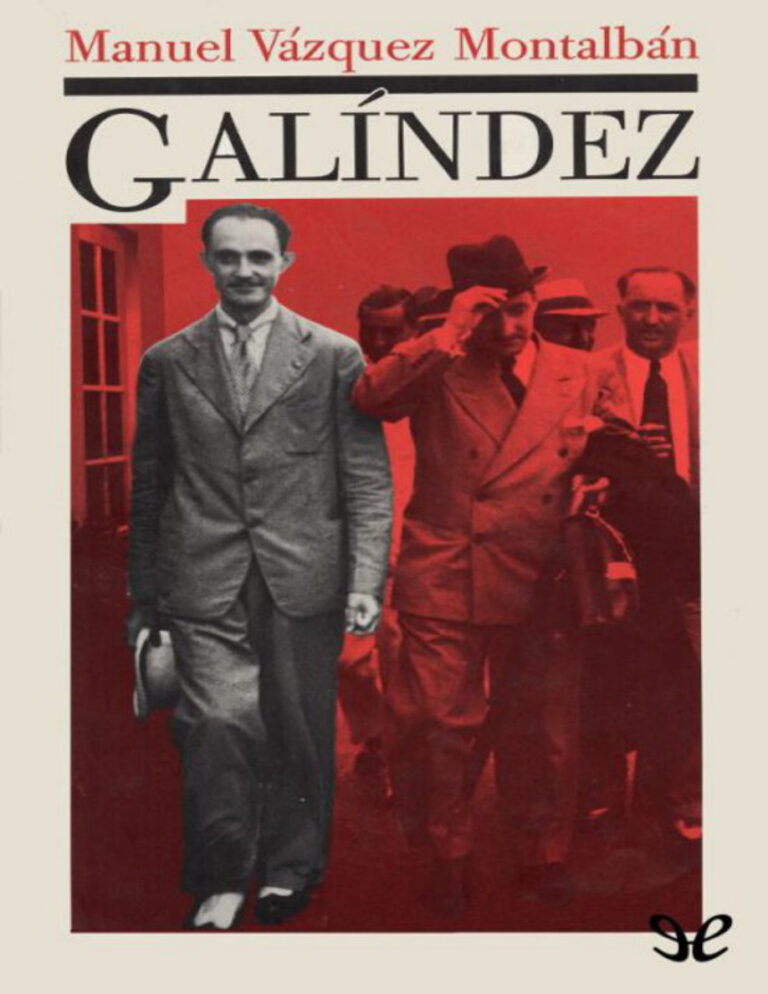 Galindez Spanish Edition Manuel Vazquez Montalban Kitap Kapağı