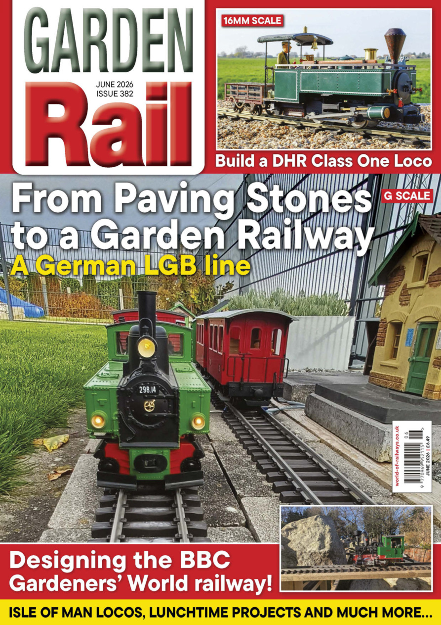 Garden Rail Issue 382 June 2026 Garden Rail Kitap Kapağı