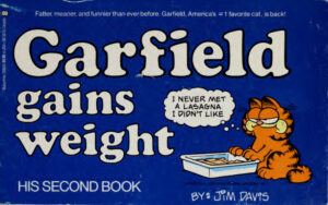 Garfield Gains Weight His Second Book Jim Davis Kitap Kapağı
