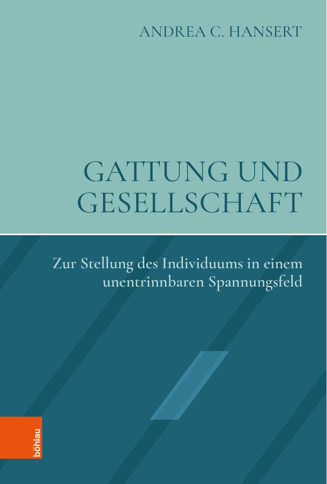 Gattung und Gesellschaf German Edition Andrea C Hansert Kitap Kapağı