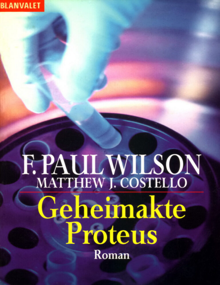 Geheimakte Proteus Matthew Costello Kitap Kapağı