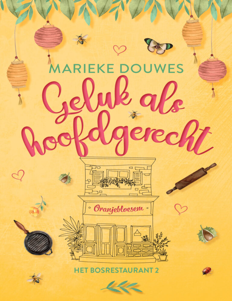 Geluk als hoofdgerecht Dutch Edition Marieke Douwes Kitap Kapağı