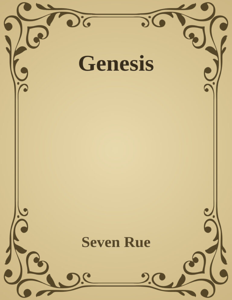 Genesis Spanish Edition Seven Rue Kitap Kapağı