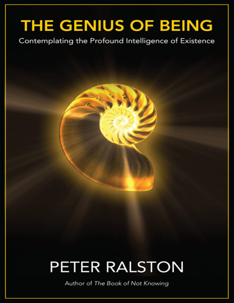 Genius of being Peter Ralston Kitap Kapağı