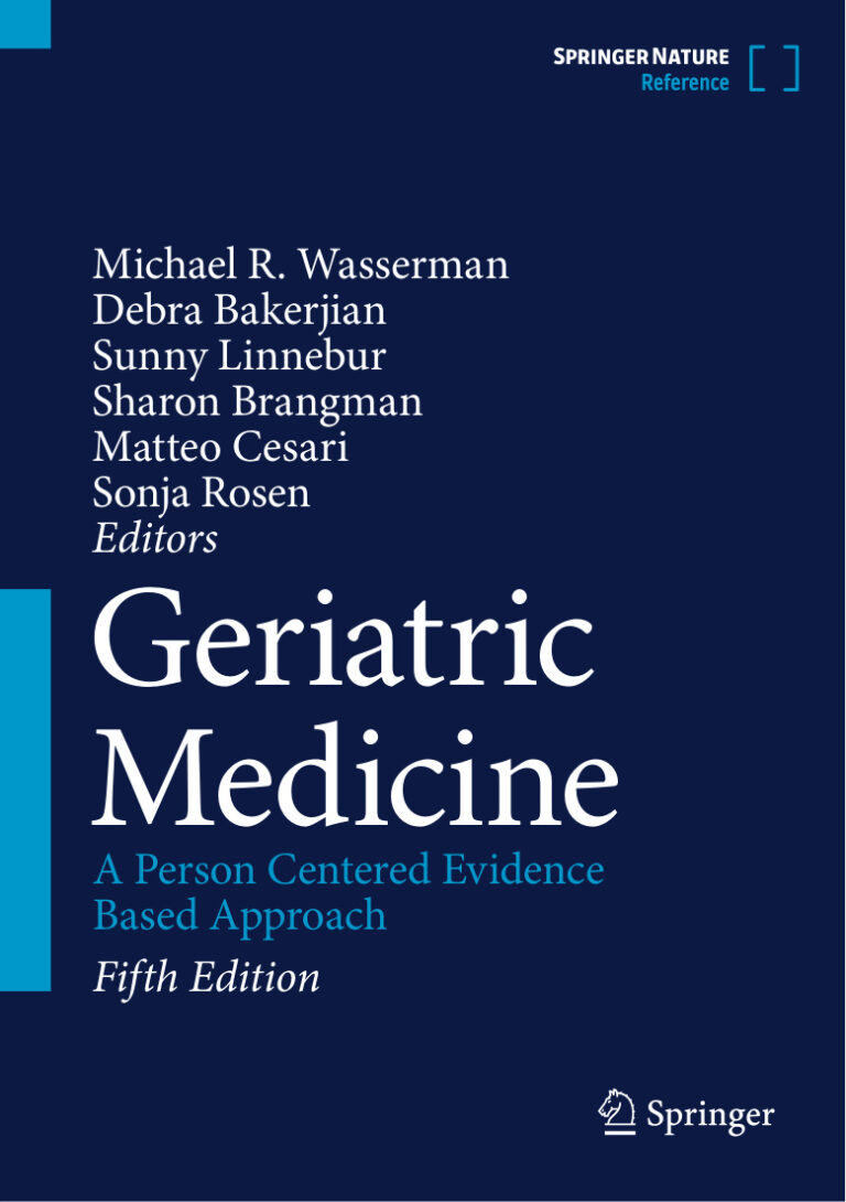 Geriatric Medicine A Person Centered Evidence Based Approach 5th Michael R Wasserman Kitap Kapağı