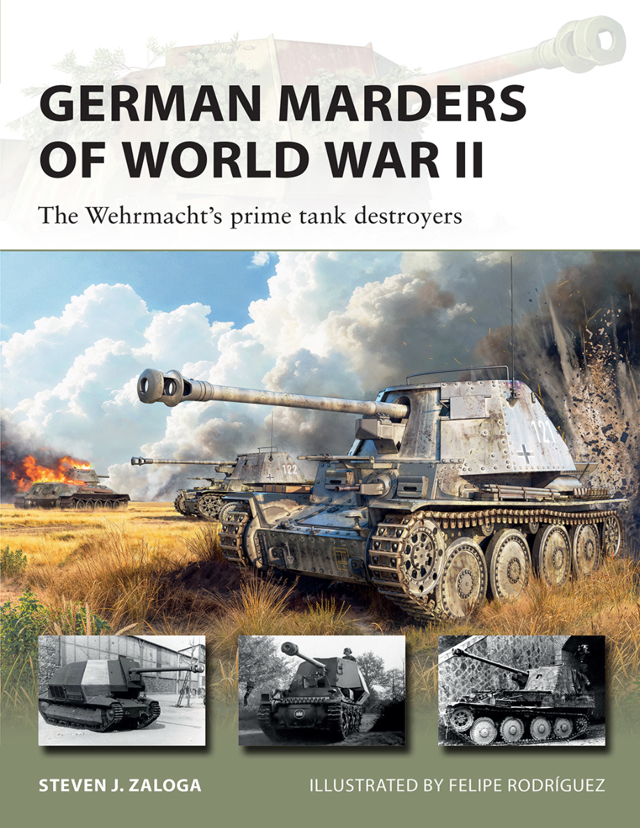 German Marders of World War II Steven J Zaloga Kitap Kapağı
