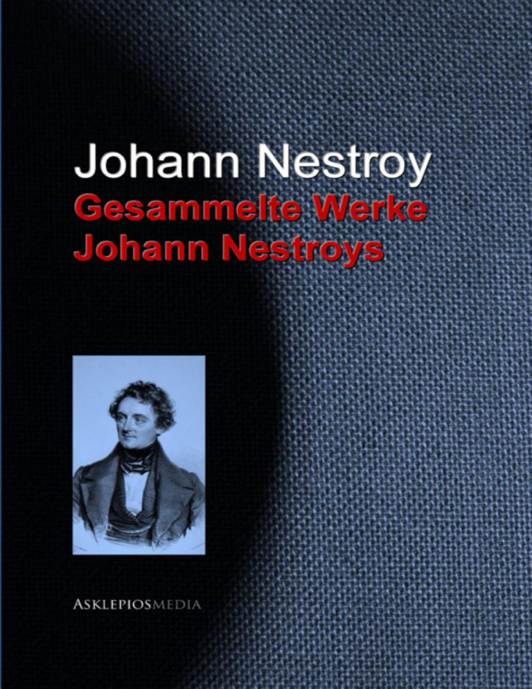 Gesammelte Werke Johann Nestroys German Edition Johann Nestroy Kitap Kapağı