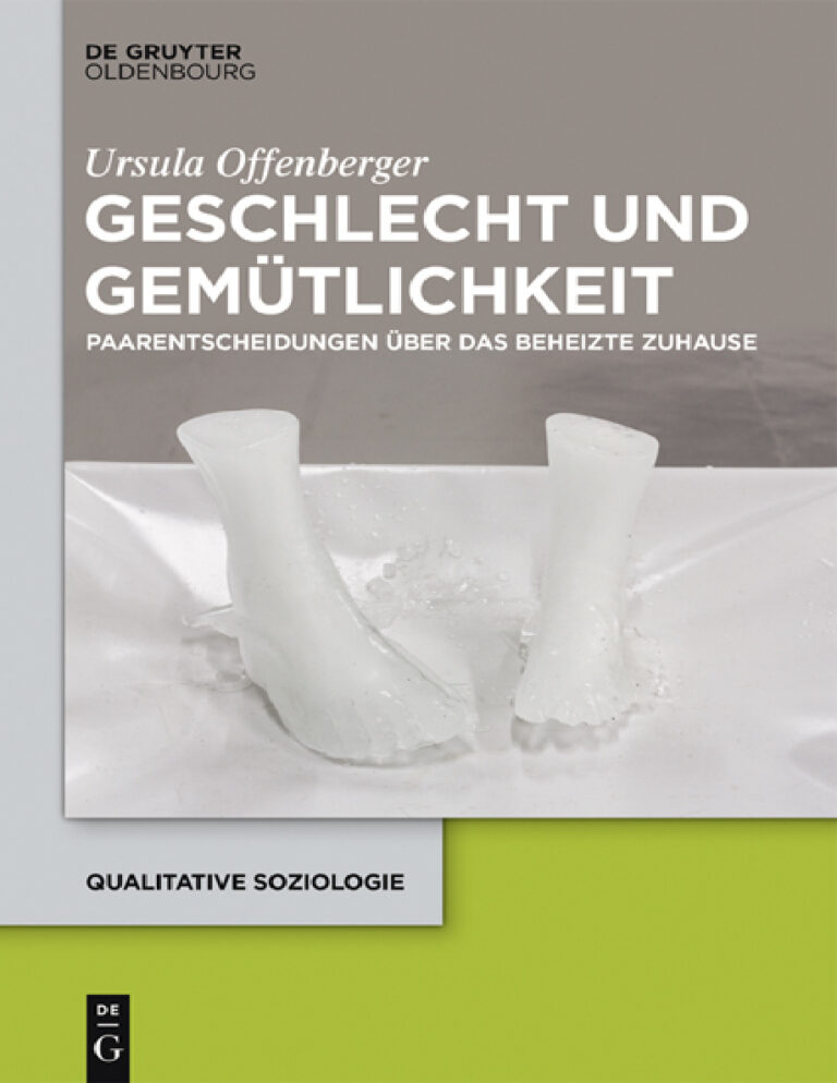 Geschlecht und Gemutlichkeit German Edition Ursula Offenberger Kitap Kapağı