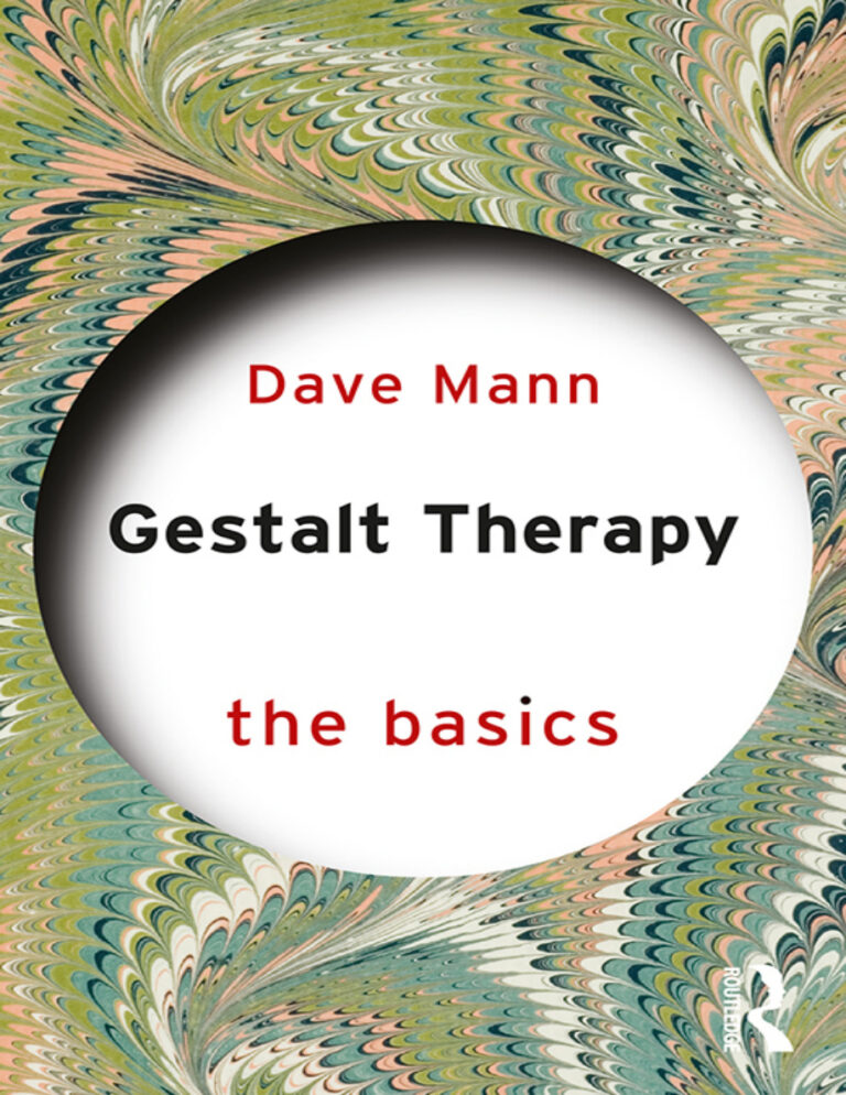 Gestalt Therapy The Basics Dave Mann Kitap Kapağı