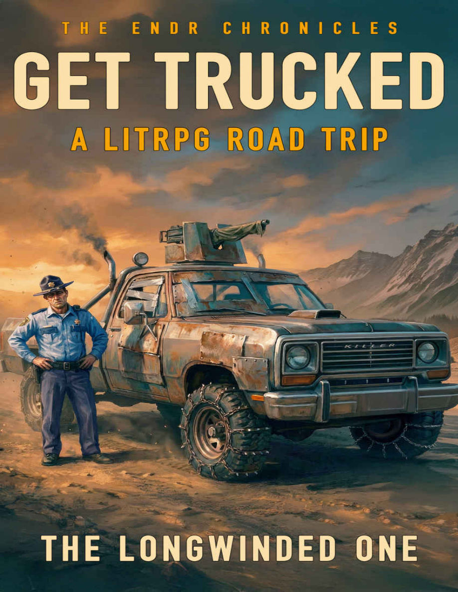 Get Trucked The Longwinded One Kitap Kapağı