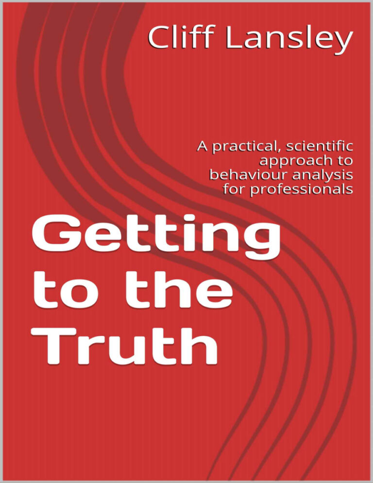Getting to the Truth Cliff Lansley Kitap Kapağı