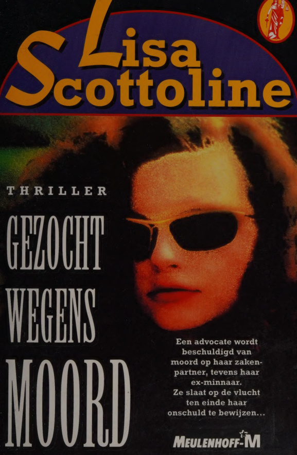 Gezocht wegens moord Dutch Edition Lisa Scottoline Kitap Kapağı