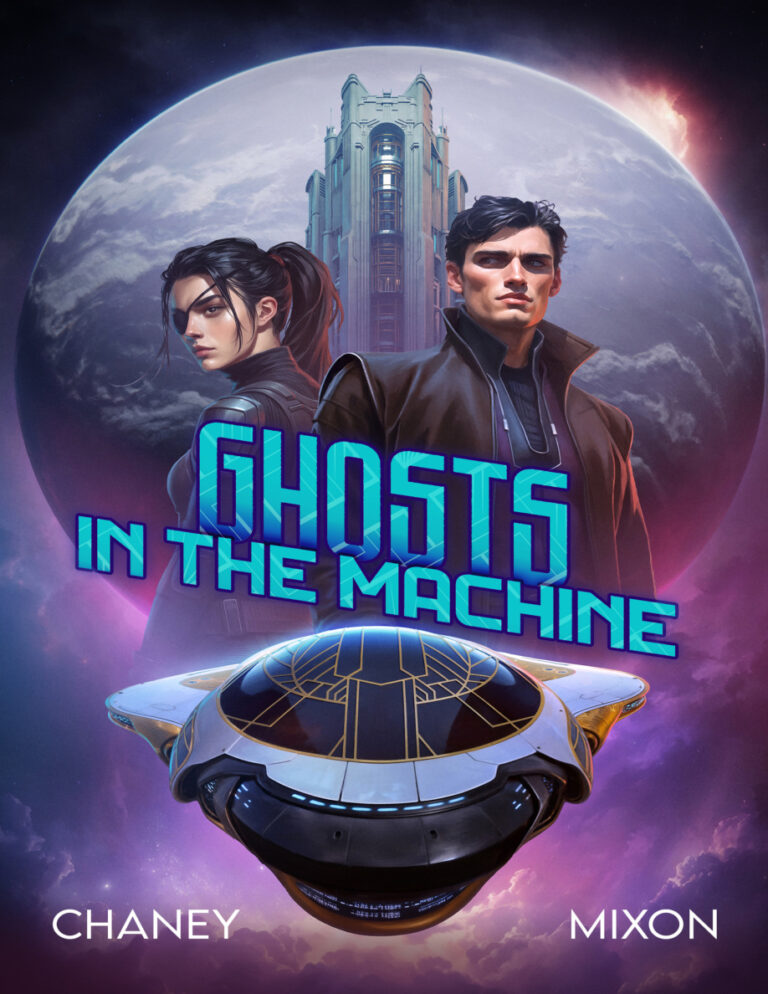 Ghosts in the Machine JN Chaney Kitap Kapağı