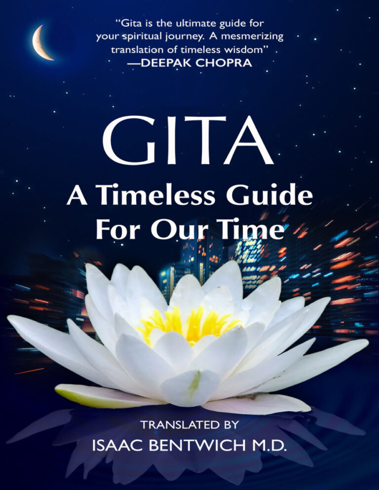 Gita A Timeless Guide For Our Time Isaac Bentwich MD Kitap Kapağı