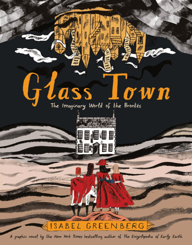 Glass Town Polish Edition Isabel Greenberg Kitap Kapağı