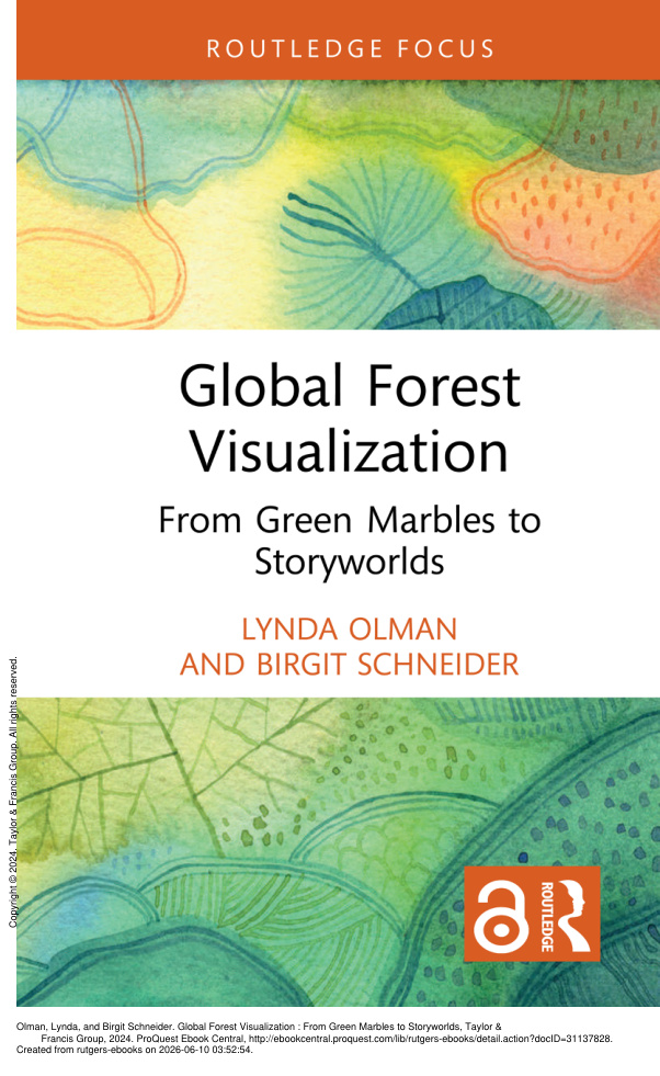 Global Forest Visualization Lynda Olman Kitap Kapağı