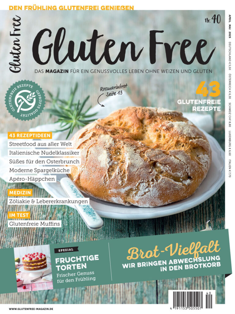 Gluten Free AprilMai 2025 GER Gluten Free Kitap Kapağı