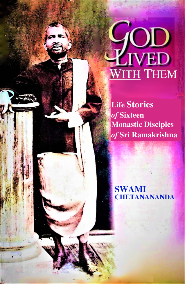 God lived with them Swami Chetanananda Kitap Kapağı