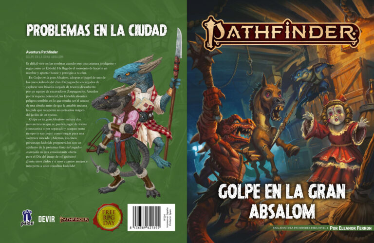 Golpe en la Gran Absalom Spanish Edition Paizo Staff Kitap Kapağı
