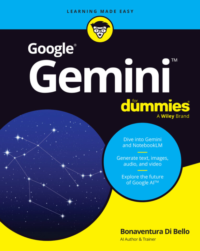 Google Gemini For Dummies Bonaventura Di Bello Kitap Kapağı