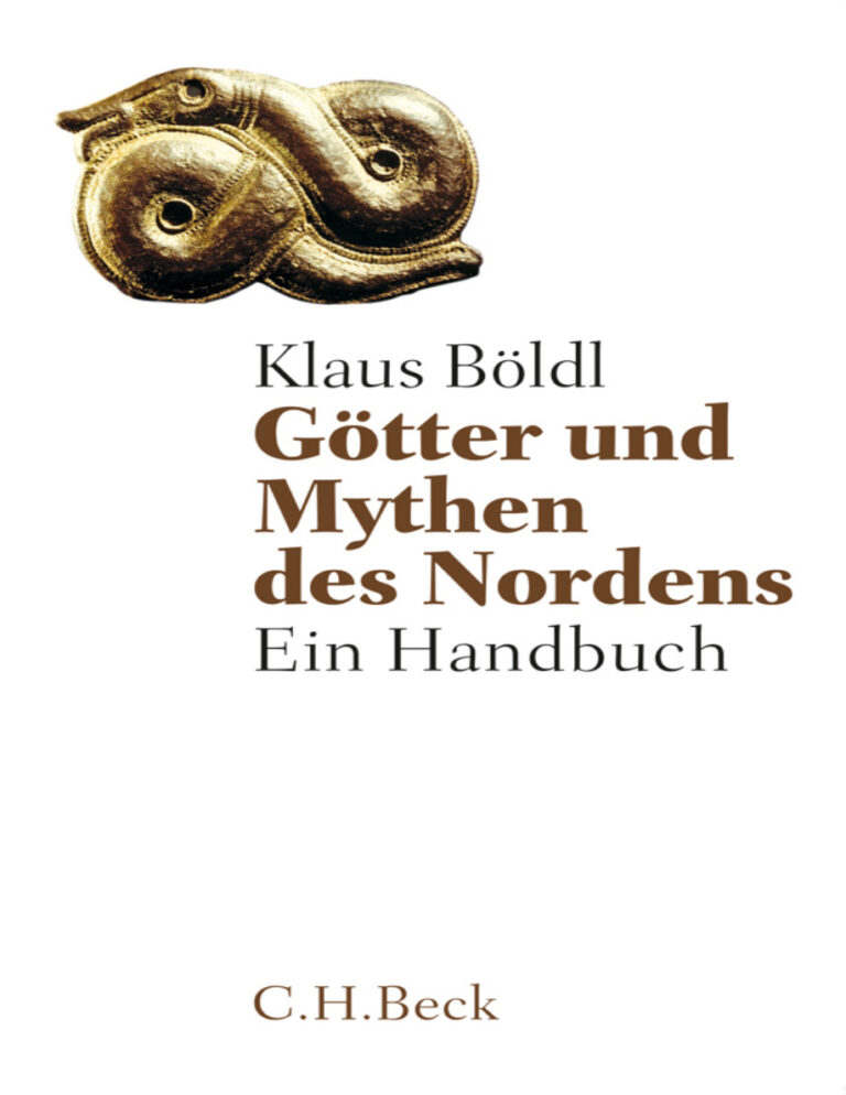 Gotter und Mythen des Norden German Edition Klaus Boldl Kitap Kapağı