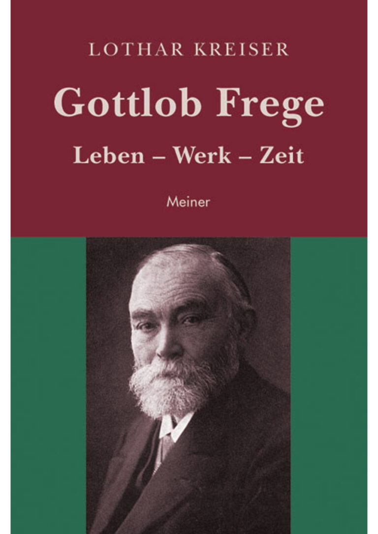 Gottlob Freg German Edition Lothar Kreiser Kitap Kapağı
