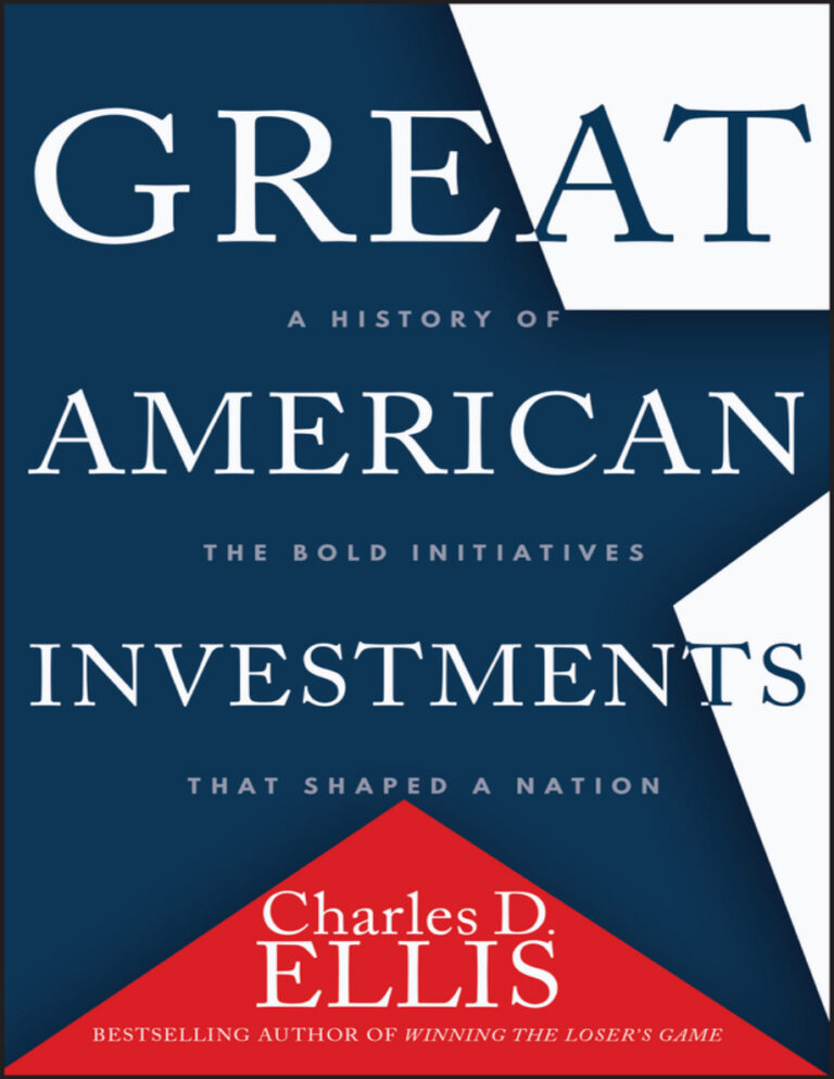 Great American Investments Charles D Ellis Kitap Kapağı