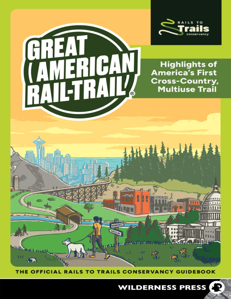 Great American Rail Trail Rails to Trails Conservancy Kitap Kapağı