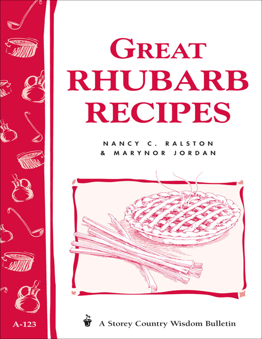 Great Rhubarb Recipes PDF Download
