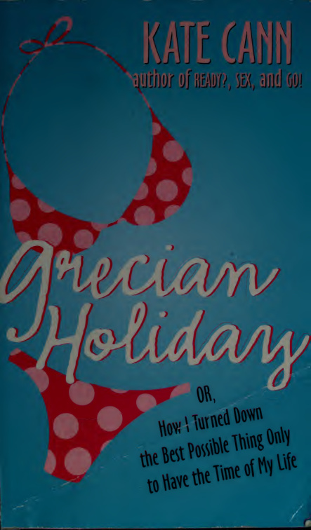 Grecian holiday Kate cann Kitap Kapağı