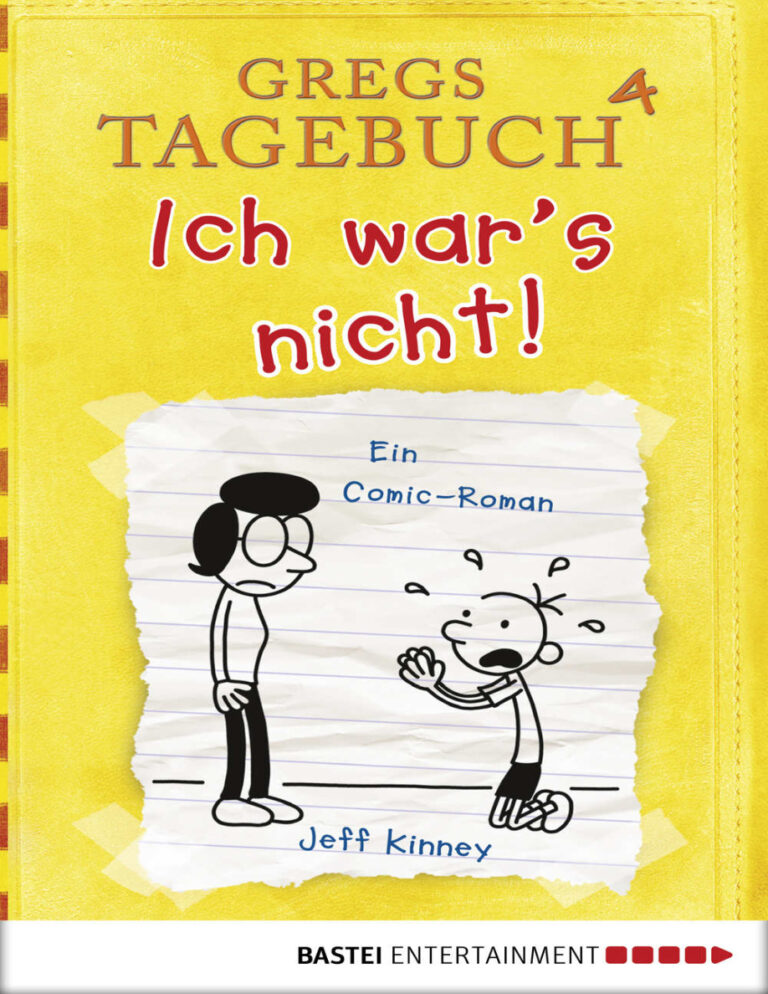 Gregs Tagebuch 4 Ich wars nicht German Edition jeff kinney Kitap Kapağı