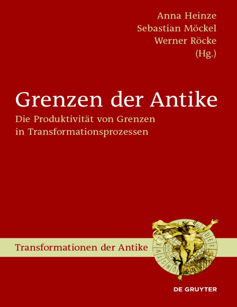Grenzen der Antike German Edition Anna Heinze Kitap Kapağı