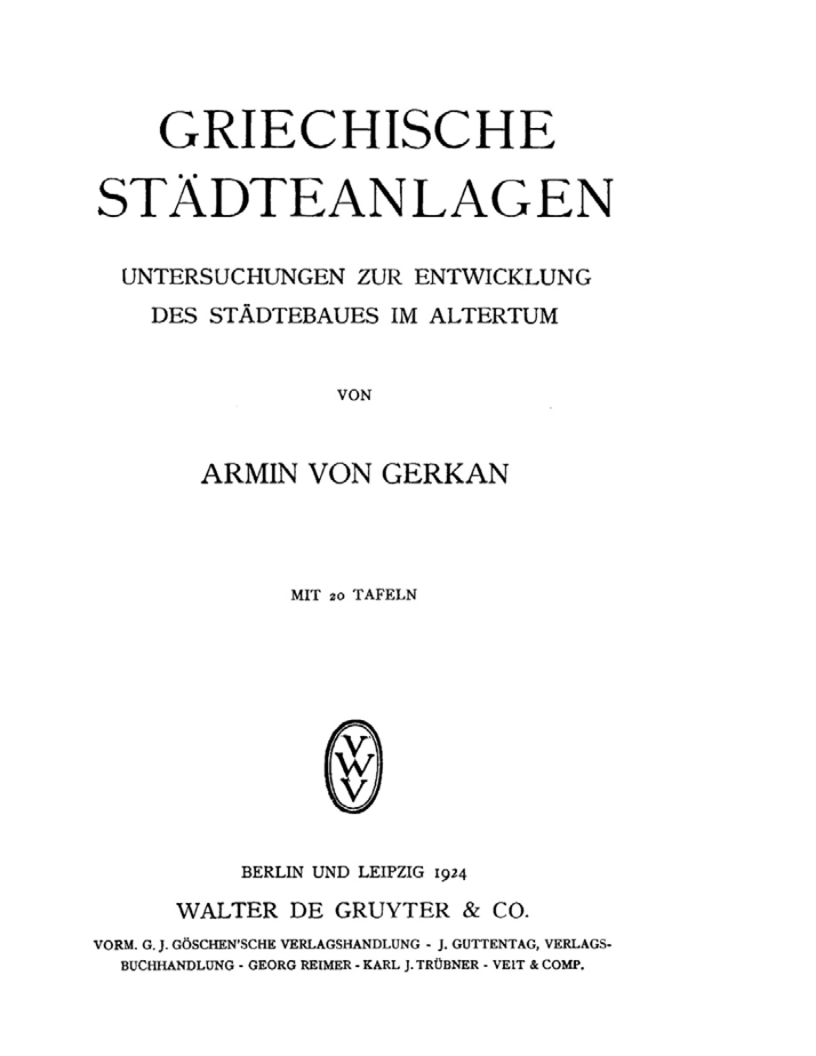 Griechische Städteanlagen PDF Download