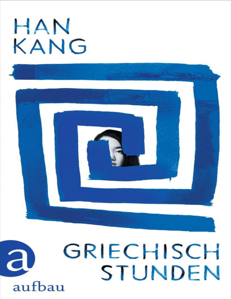 Griechischstunden German Edition Han Kang Kitap Kapağı